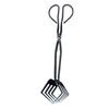 Heavy Duty Iron Fire Pit Tongs Metal Clamp for Charcoal and Firewood Handling Ideal for Camping and Outdoor Activity