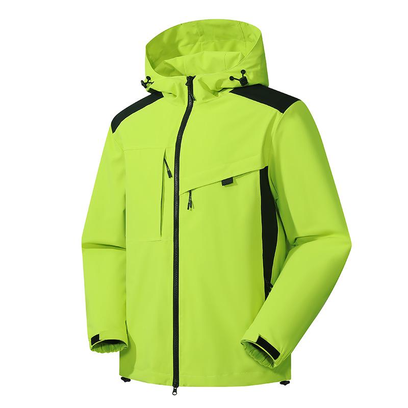 Giacca Softshell Impermeabile Antivento Morbida Unisex - Giacca a Vento Traspirante per Sport Outdoor per Uomo e Donna