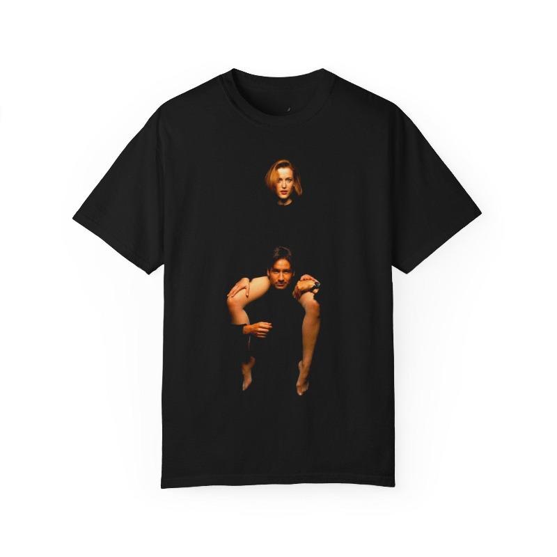 Fun XFiles Themed Tshirt for Unisex Summer New Harajuku Style Unisex Casual Tshirt S