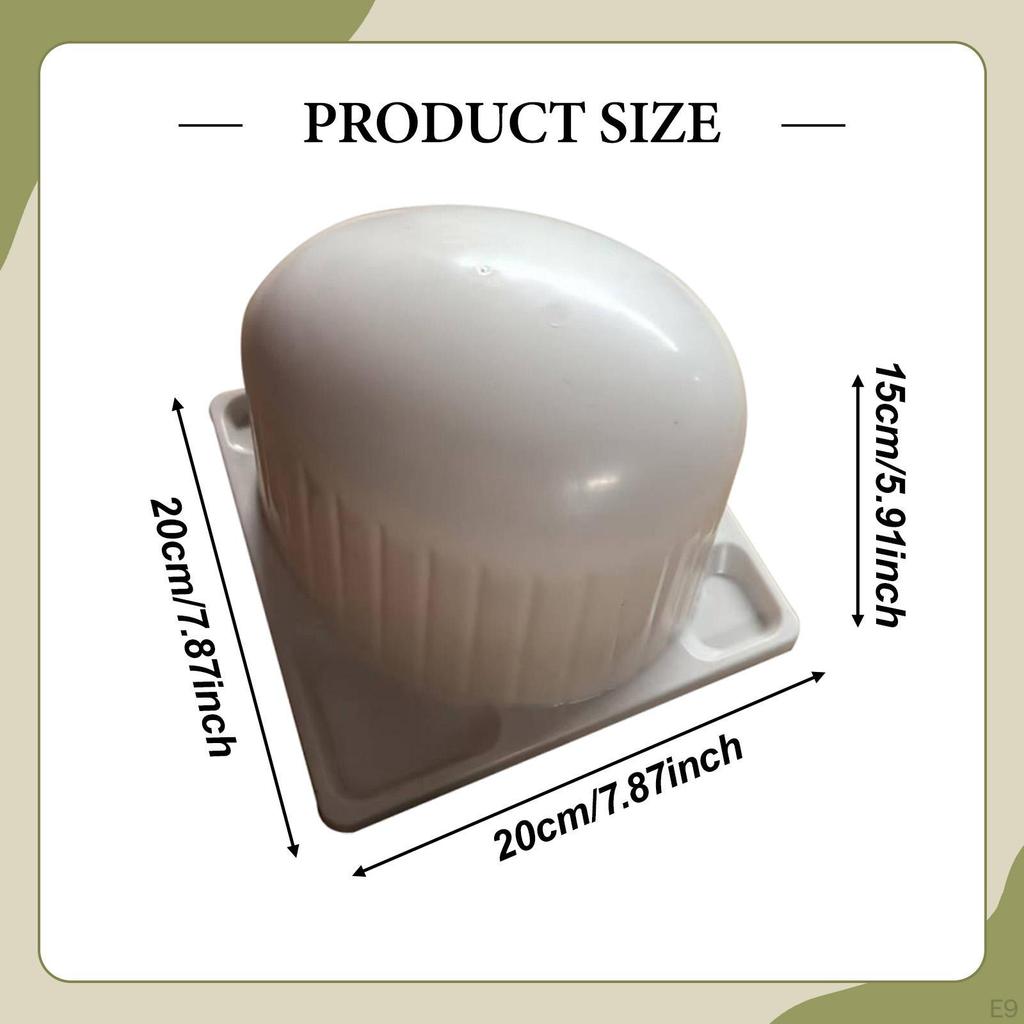 Head Stand Storage Holder Dome Shape Stylist Gifts Sturdy with Drainage Slot Tabletop Display Rack