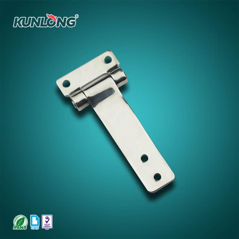 SK2-127 Stainless Steel 304 Exposed Hinge Polished Iron for Marine Electrical Industrial Automation Equipment Box Carton Packing