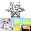 5 Pcs/Set Snowflake Shape Christmas Metal Cookie Cutter Chocolate Soap Mold Baking Tools Kitchen Bakeware Fondant Cake Stencils