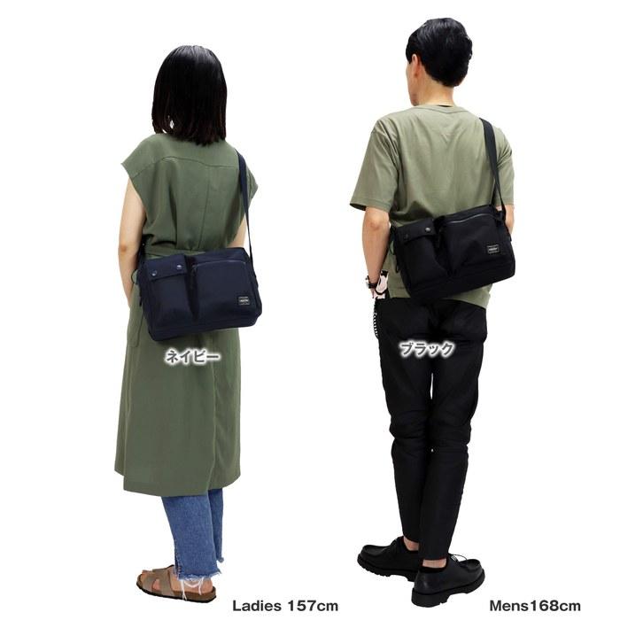 [Porter] Yoshida Bag Unit Shoulder Bag (1. Black(10)) W28 x H20 x D8.5cm