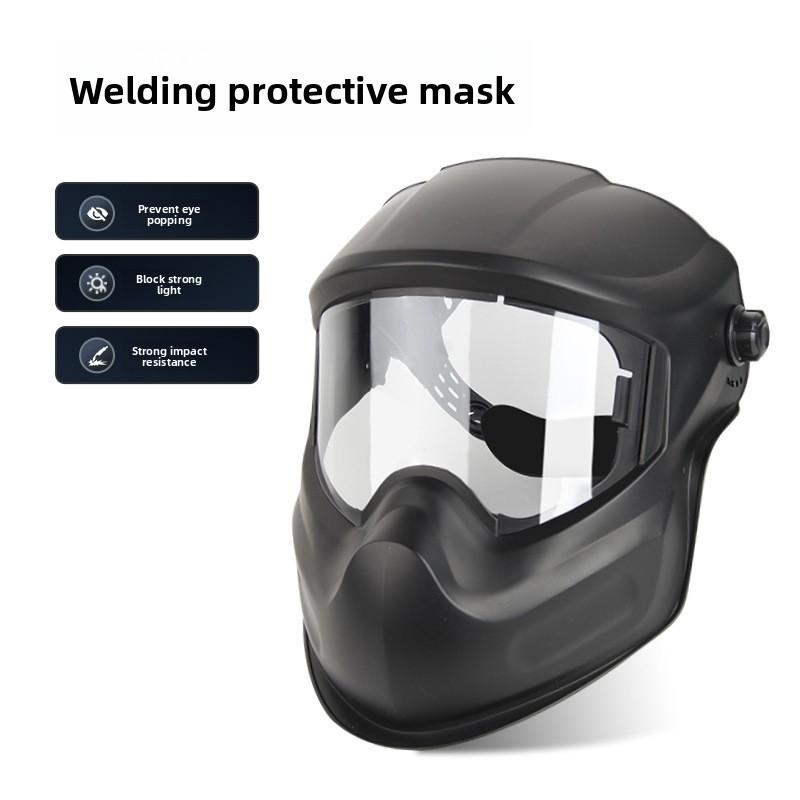 

Head-mounted Welding Mask Welder Welding Welding Welding Protective Surface Grinding and Cutting Anti-impact UV Protection Helmet