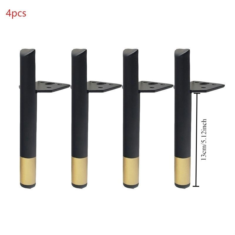 4pcs Furniture Legs Mounted Style Furniture DIY Replacement Feet Coffee Table Feet Metal Furniture Leg for Sofa Cabinet Side