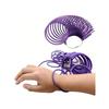 1pc Purple Plastic Bracelet Sizer for DIY Jewelry Wrist Diameter Measuring Tool Loop Sizer for Accurate Bracelet Sizing