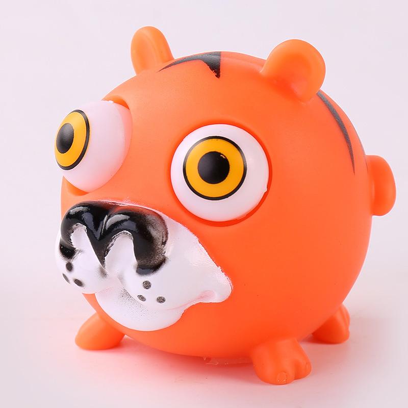 Animal de Peluche Suave Lindo Bola Antiestrés Aprieta Guiño Muñeco de Ventilación Juguetes Abraact Suave Pegajoso Squishi Juguetes para Aliviar el Estrés Regalo Divertido J79