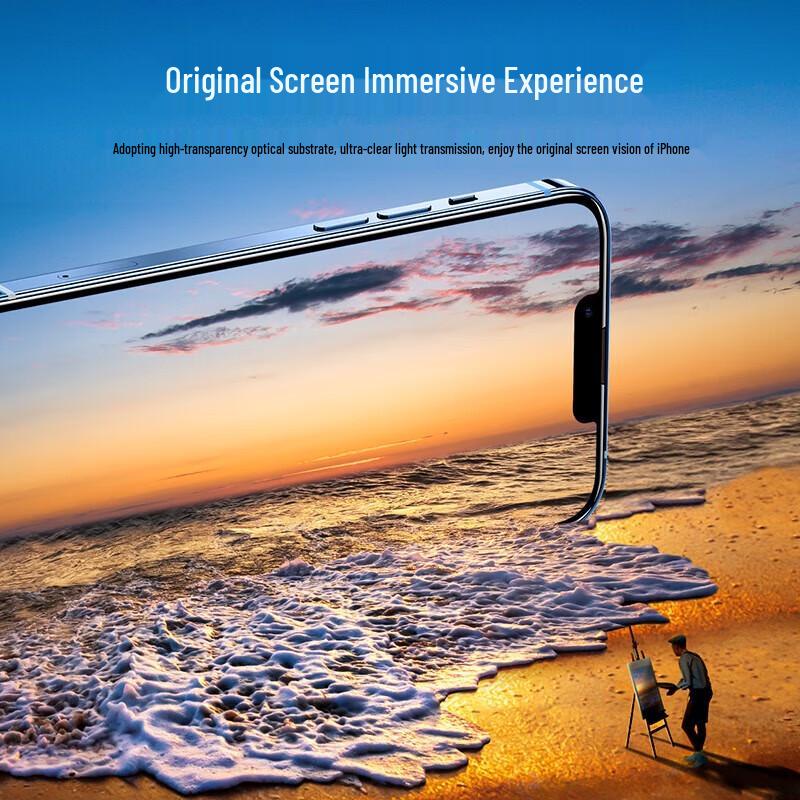 UGREEN iPhone 14 Gehärtetes Glas Displayschutz