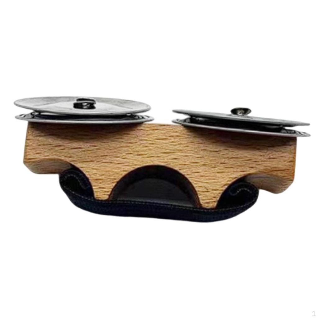 Finger Bell Instrument, Hand Tambourine for Rhythm Exercises
