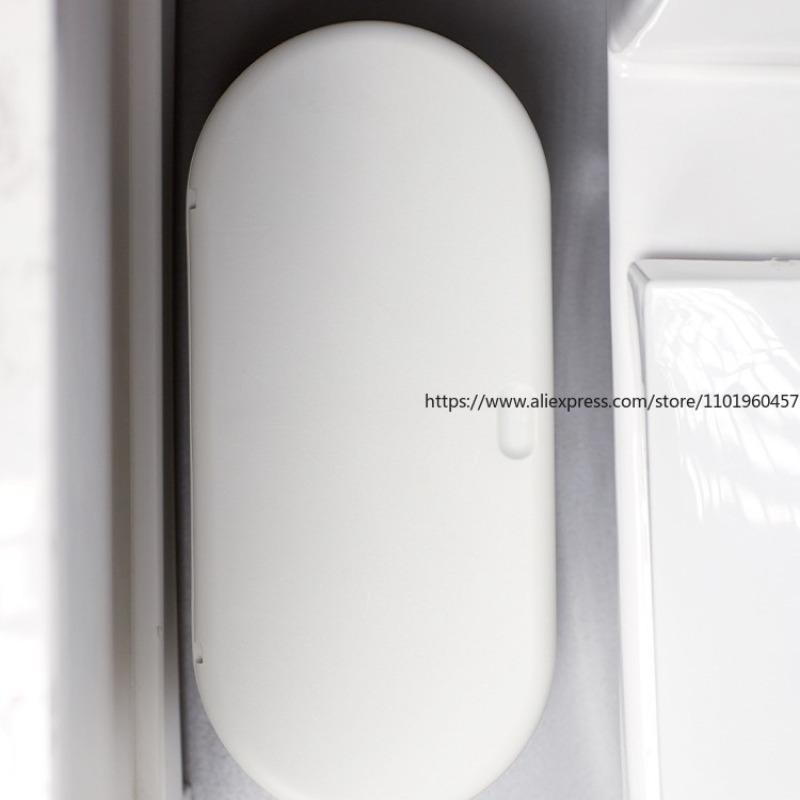 Slim Gap Trash Can with Lid Luxury Home Garbage Bin for Bathroom Kitchen Office Living Room Classified Waste Container