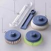 Kitchen Dish Brushes 3 in 1   Handle Pot Pan Sponge Scrubber Brush Cleaning Tool Set