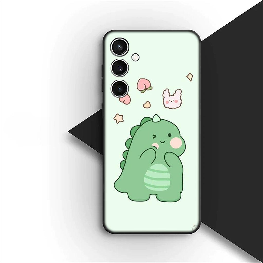 Phone Cover for Samsung Galaxy S22 S21 S20 FE Ultra Plus A07 A17 A15 A16 A25 A57 A37 Soft Silicone Case Wallpaper Dinosaurs