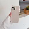 Voor iPhone 17 17Air 16 Pro Max Schattig 3D Kitten Kattenoren Effen Kleur Telefoonhoesje Voor iPhone 15 14 13 11 12 Schokbestendig Zacht Hoesje