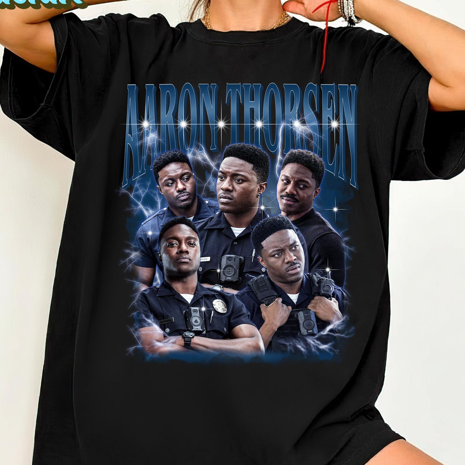 Aaron Thorsen Shirt, Aaron Pierre Homage Tshirt, Aaron Pierre Fan Tees, Aaron Pierre 90s Sweater, Aaron Pierre Merch Gift XL