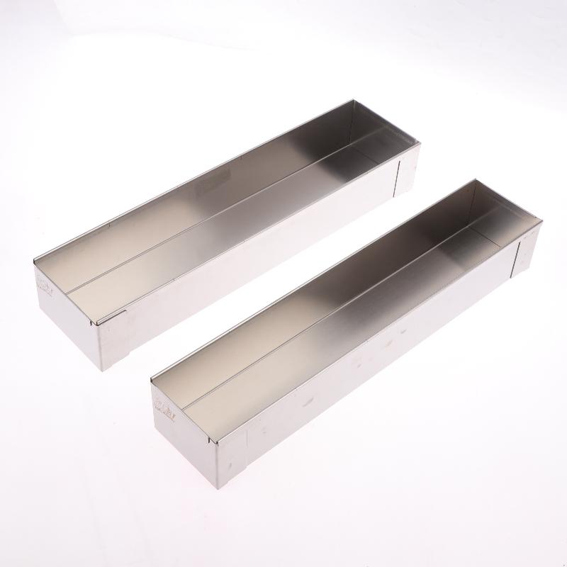 Tiramisu Formă Detașabilă Suport Inox Cutie Embrion Tort Tavă Lungă Set Unelte Spatulă Formă Tort Bucătărie Accesorii Bucătărie