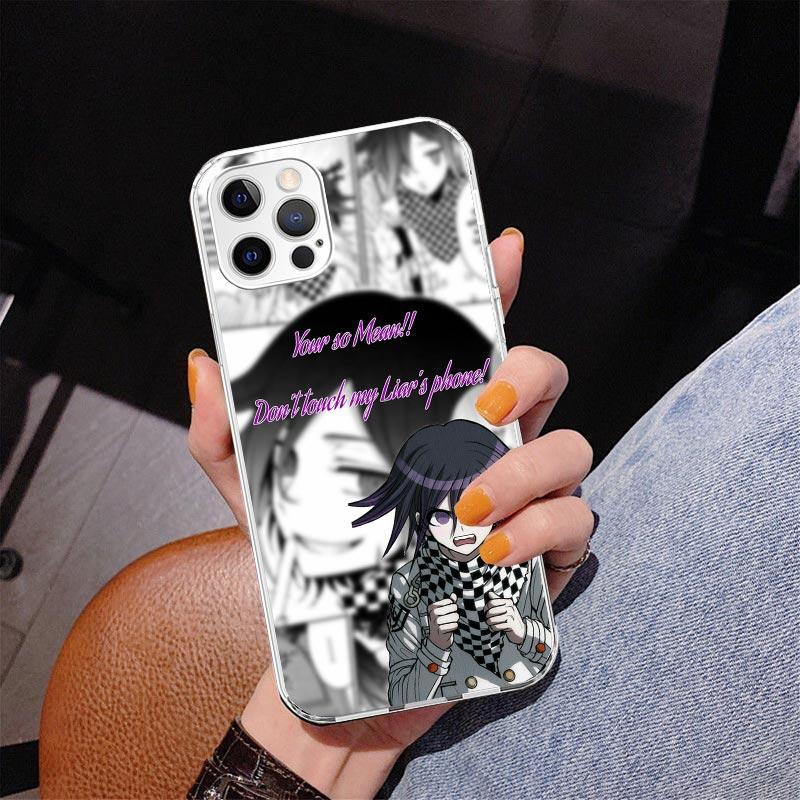 Danganronpa Kokichi Ouma Phone Case For iPhone 17 Air 16 Pro Max 16E 15 + 14 Plus 11 12 13 Mini 7 8 SE Gift Print Cover Fundas 1