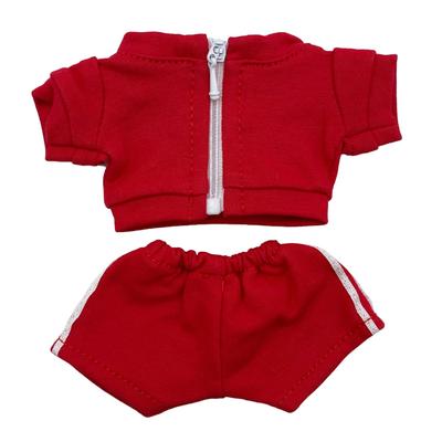 AXLUCE Plush Clothes - 15cm Doll - Jersey (Red, 15cm)