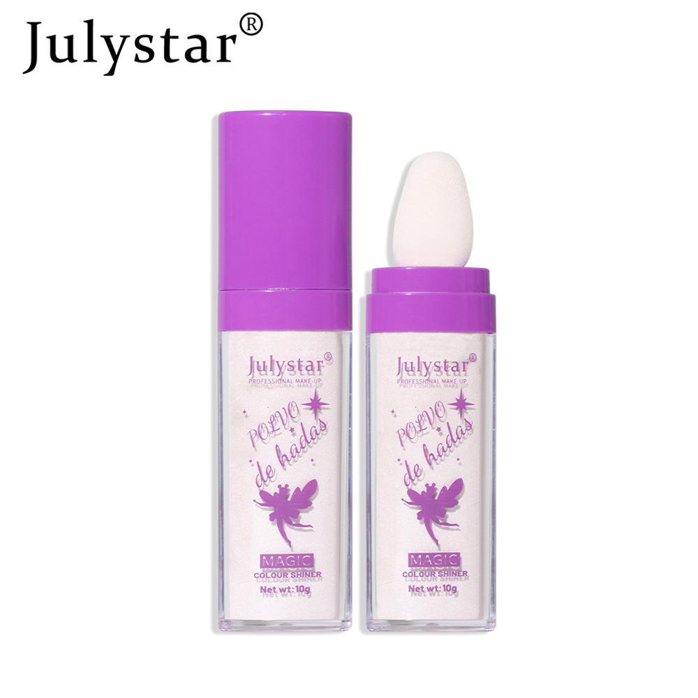 Make-up Fee Pat Puder Set Gesicht Dreidimensionales Contouring Glitzer Körperaufhellung Perlmuttfarbenes Highlight-Puder Set