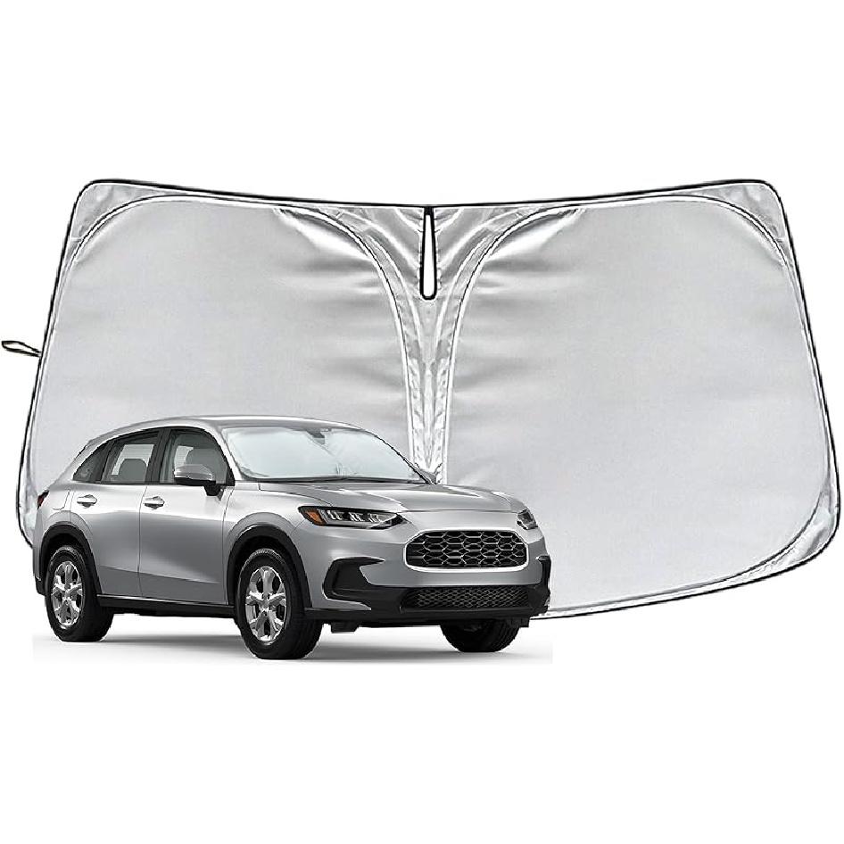 Windshield Sunshade For Honda HR-V -2025, Ized For HRV  2024 2025 Car Front Window Sun Shades, Automatic Car Sun Shield Accessories, Blocks UV Rays,