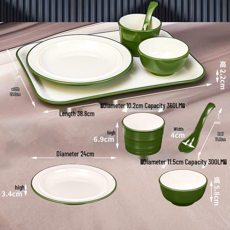 

Commercial Melamine Tableware Set