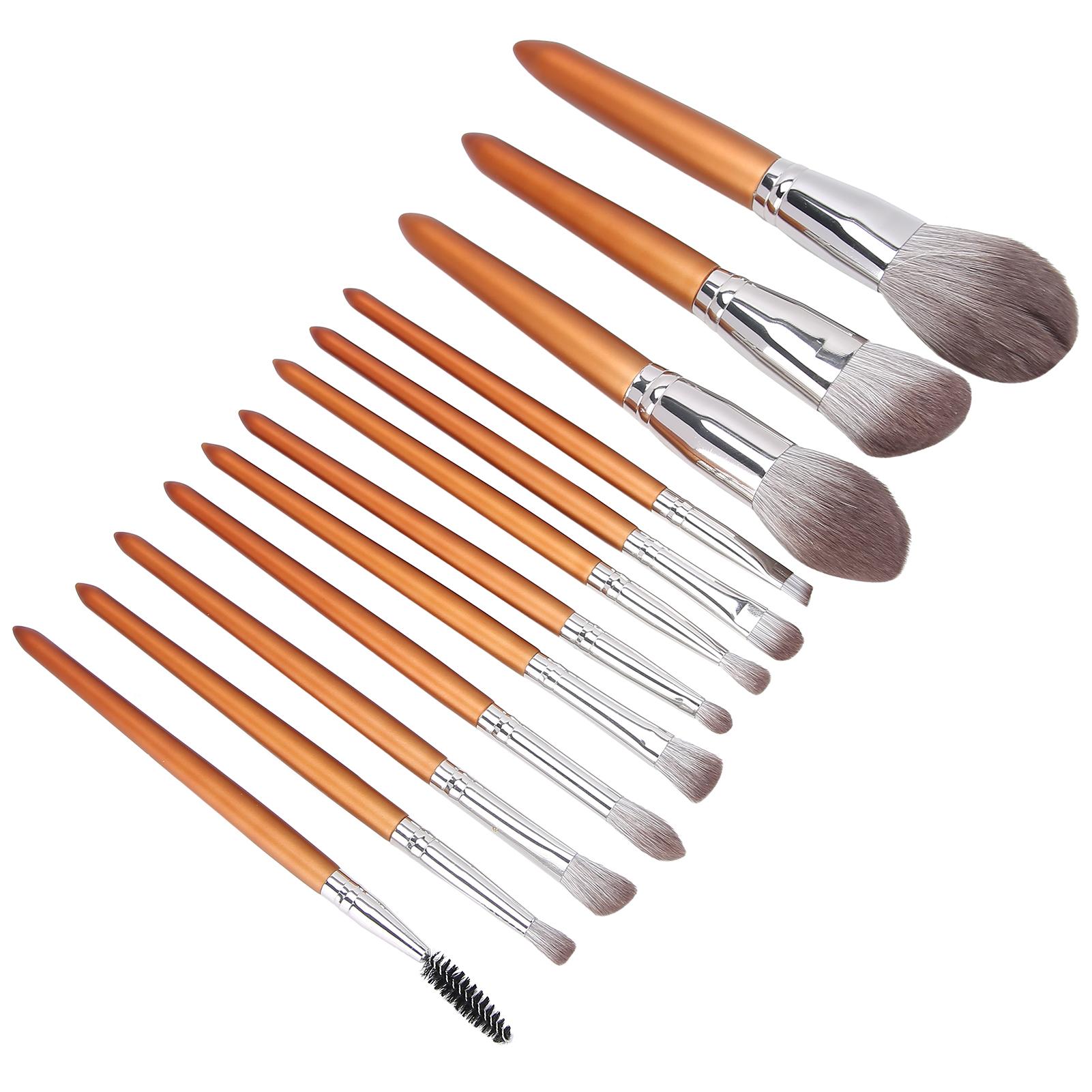 

MAANGE 12 шт. Набор кистей для макияжа, тональная основа, румяна, консилеры, тени для век, набор кистей для макияжа