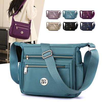 Bag Women's Middle School Mother Bag New Shoulder Messenger Bag Nylon Cloth Bag Trendy Dumpling Bag Women's Bag