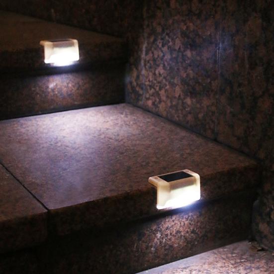 Solar-Deckleuchte, wasserdicht, wetterfest, IP65, lichtbeständiger Sensor, einfache Installation, lange Lebensdauer, dekoratives ABS