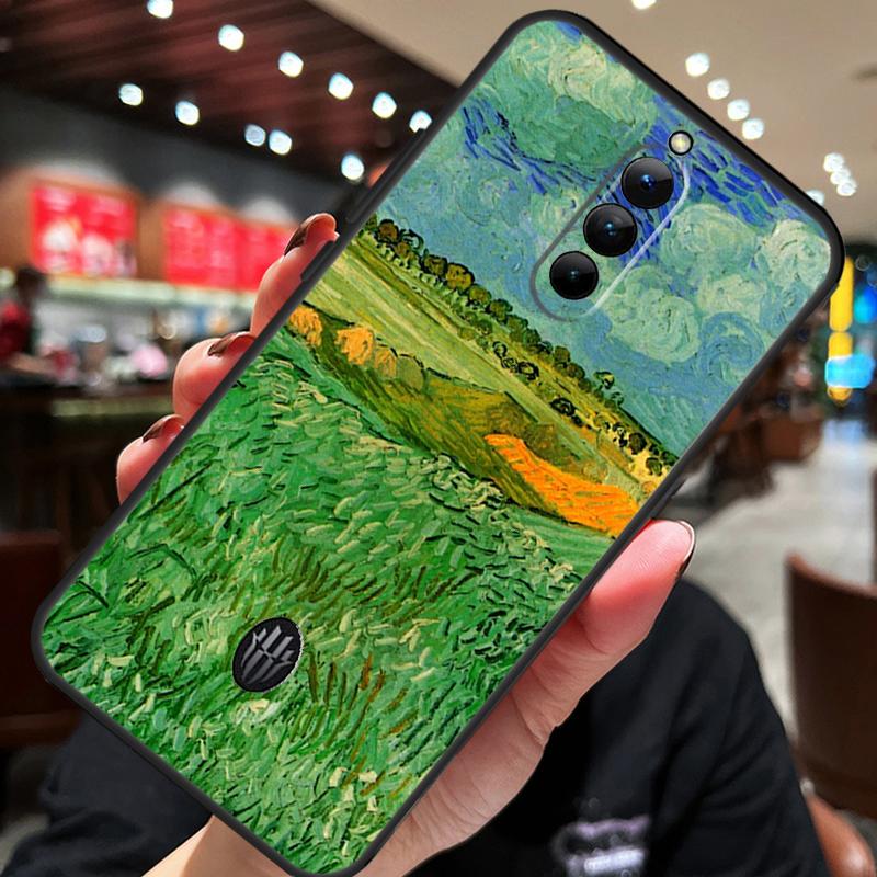Van Gogh Oil Painting Case For ZTE Nubia Red Magic 10S 10 8 9 8S 9S 11 Pro Plus 5G 6R 6 7 6S 7S Pro 10 Air Cover