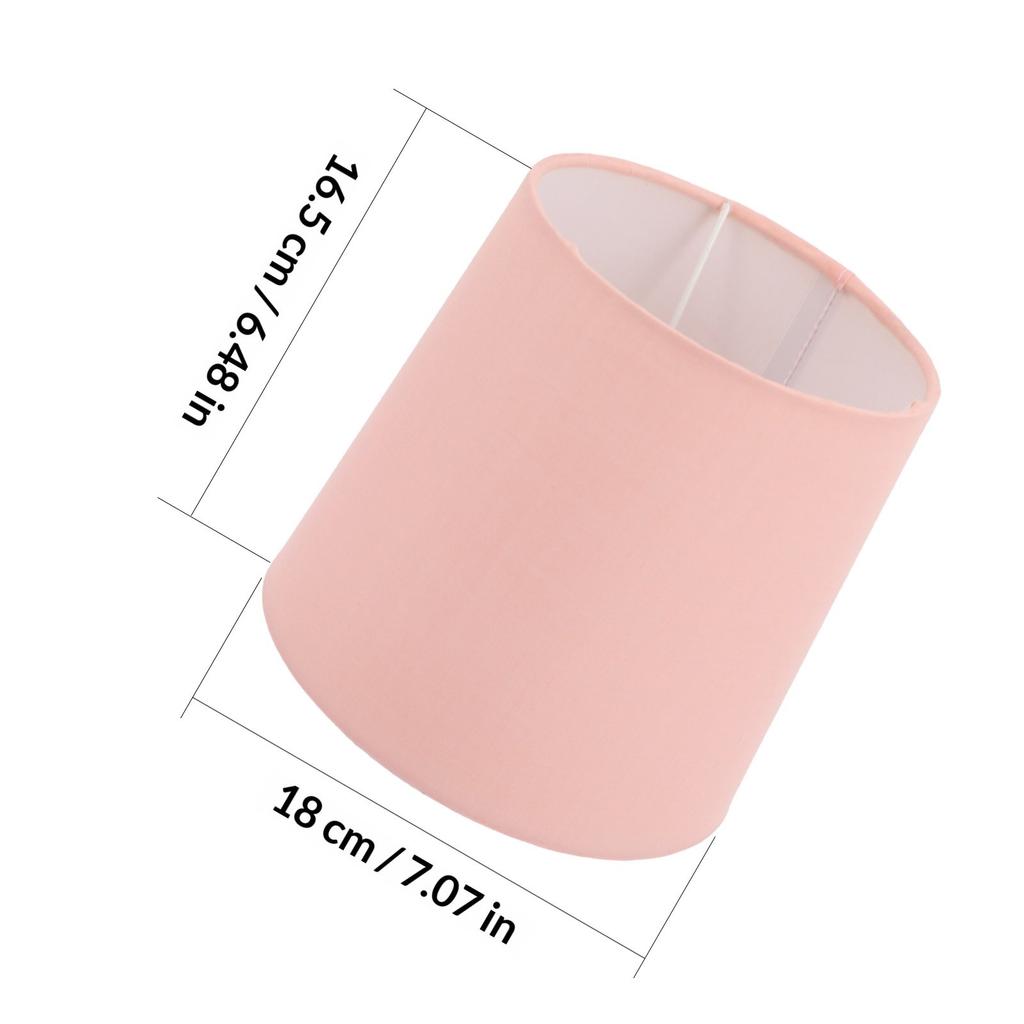 Simple Cone Lamp Shade Cover Cloth for Desk Bedside Table Lamp Home Hotel Replacement Soft Light Table Shade Cloth Lampshade
