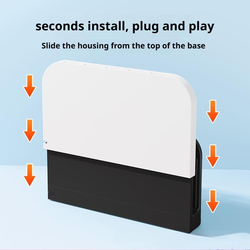 TPU Soft Case Cover For Switch 2 Charging Dock Station Protection Shell Anti-Scratch Case For Switch2 Game Card Slots Cover