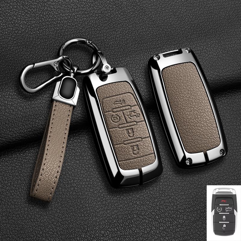 Pokrowiec Etui Uchwyt Ochronny ze Stopu Cynku na Inteligentny Kluczyk Samochodowy Do Dodge Ram 1500 Rebel 5500 2500 3500 Akcesoria Samochodowe