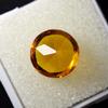8.40 Ct Natural Montana Sapphire Yellow Round Cut CERTIFIED Loose Gemstone X-023
