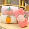 Elegant Hand Warmer Furry Easy to Detach Cartoon Fruit Winter Essential Women Winter Hand Warmer Lovely Fruit