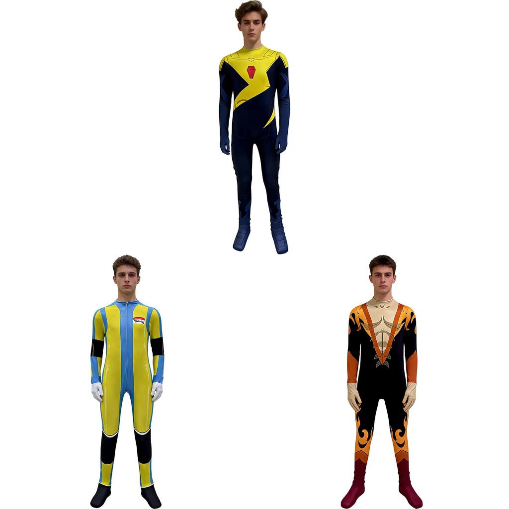 Dispatch Cosplay Jumpsuit With Polyester Material For Game Anime Role Play Costumes