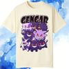 Anime Gengar Graphic T Shirt Man Pokemon 2026 Oversized Women Casual Cotton Short Sleeve Tee Streetwear Y2k Clothes Summer Tops