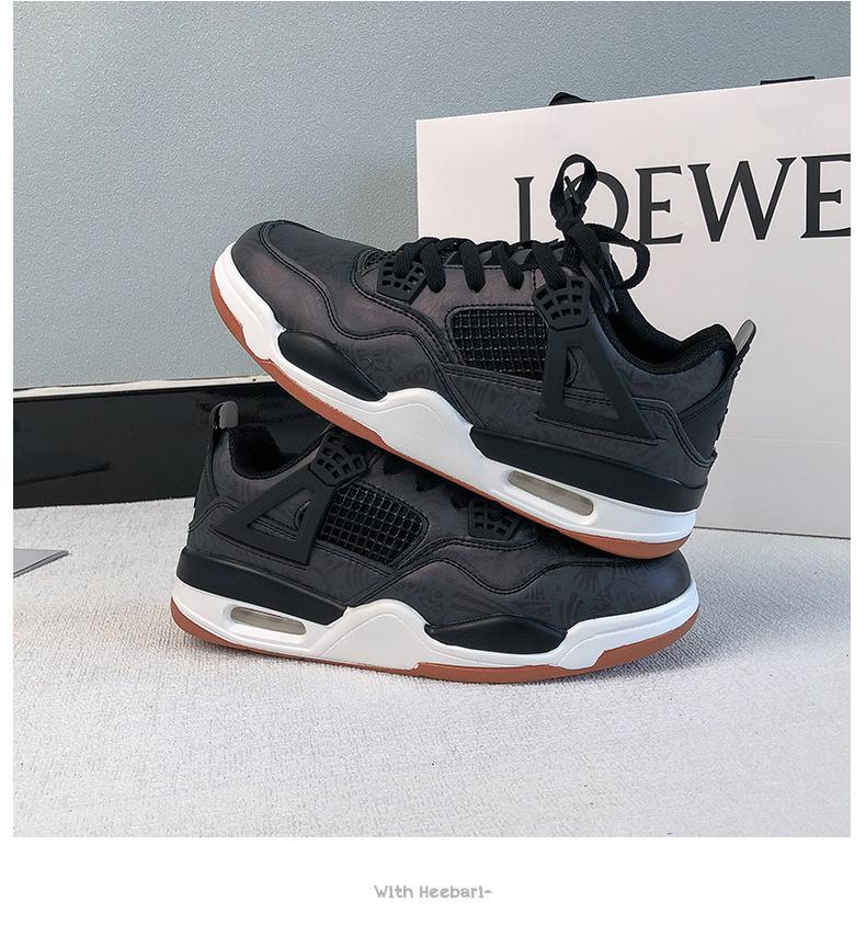 22 spring and autumn new couple air cushion shoes fantasy color Hong Kong style height enhancement shoes Hong Kong style 36