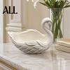Ornement Forme Cygne 3D Plateau à Bijoux Imprimé, Plat à Bagues Créatif, Plateaux Décoratifs Relief Trois-Dimensions pour Table d'Entrée, Organisateur Décoratif pour Petits Objets