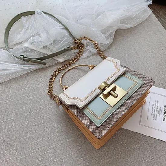 Women's PU leather crossbody bags vintage shoulder messenger bag women's bag casual bags women's bag new fashion
