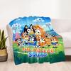 Christmas Friends Celebration Customize Your Name Blanket Multi-purpose Customizable Blanket Warmthful Decor Great for Nap Living Room Office Couch