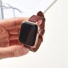 Originální kožený tenký řemínek s vzorem liči pro Apple iWatch
