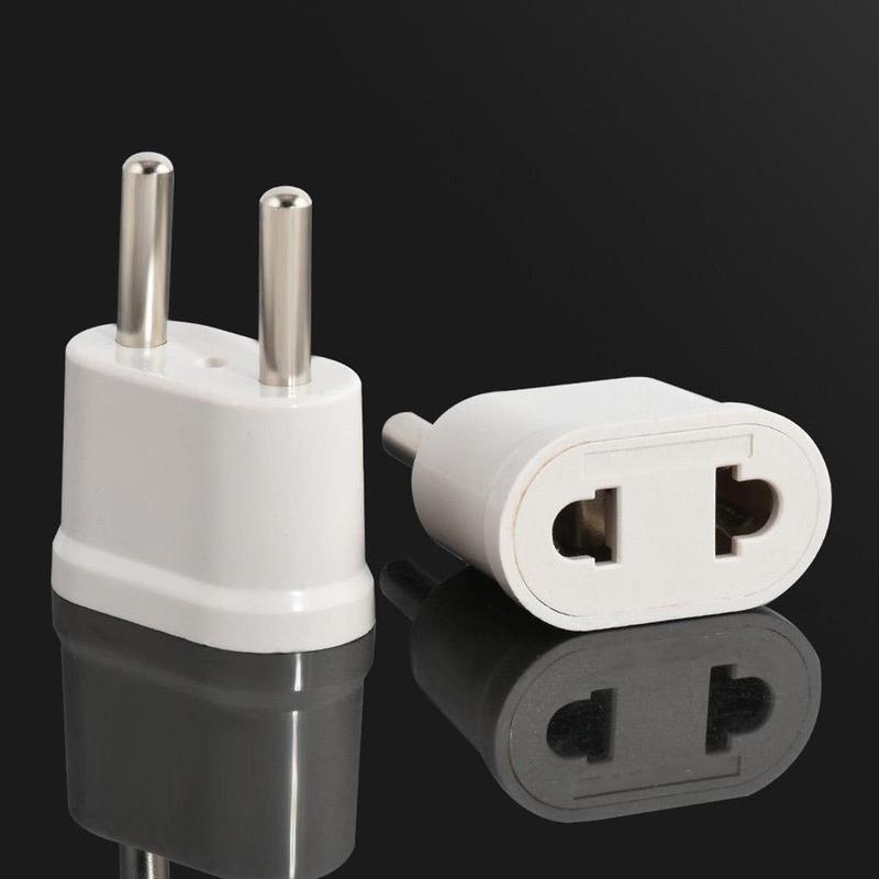 2pcs White Travel Charger Wall AC Power Plug Adapter Convert