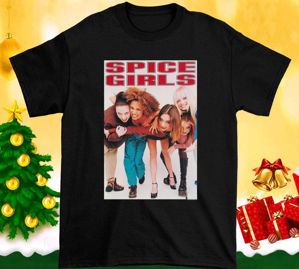 Участница группы Spice Girls Размер S-4XL Хлопок Белый Средний Унисекс Футболка M