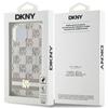 Dkny Dkhmp15Shcptse Iphone 15 / 14 / 136.1 Beżowy/Beige Hardcase Iml Checkered Mono Pattern & Printed Stripes Magsafe