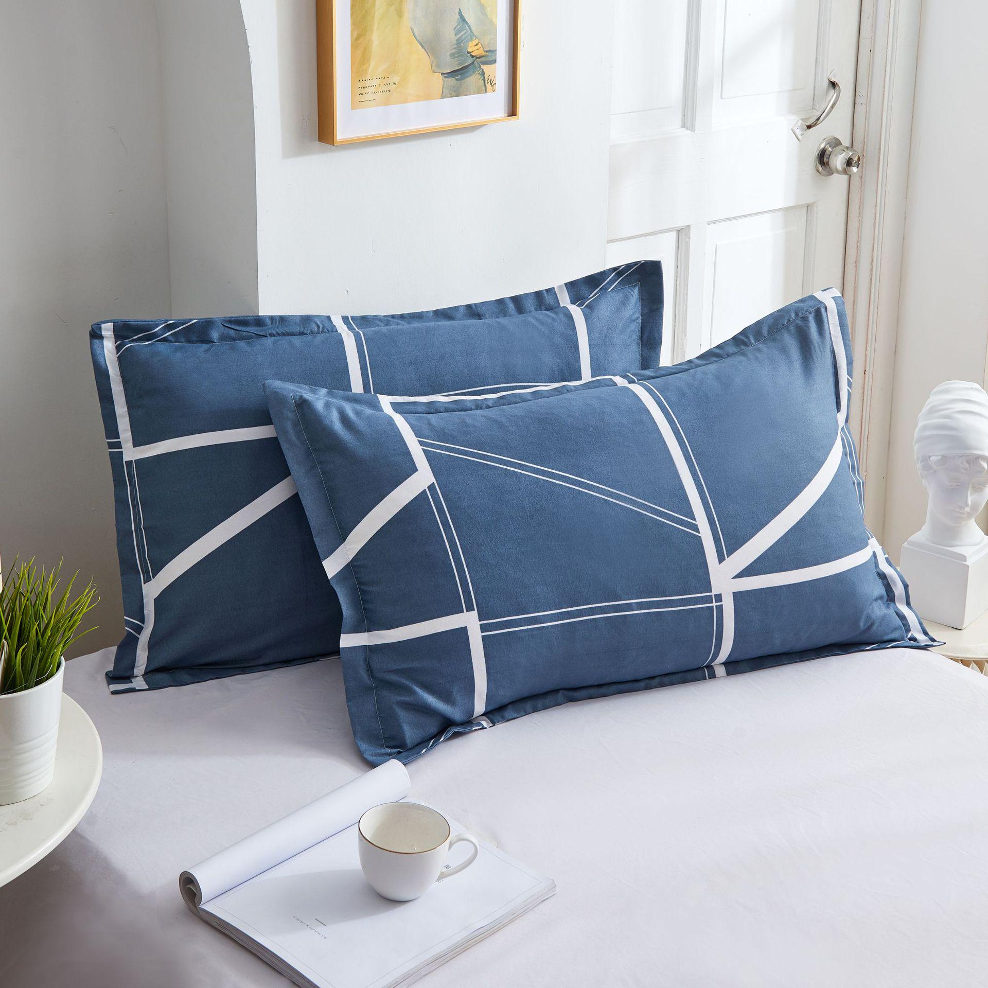 

Набір з 2 дихаючих фланелевих наволочок 74x48см - Ідеально підходить для студентів 74*48cm (One Piece)