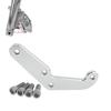 Front Billet Brake Caliper Hanger Mount Bracket Adapter For Harley 4-Piston Design 1984-1999