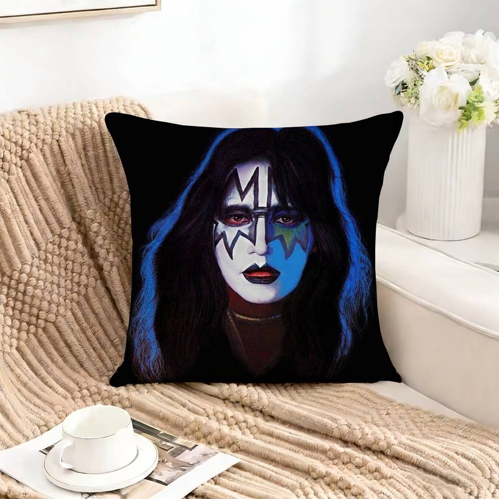 COOL AAce FFrehleyes Quadrat Doppelseitig bedruckter Kissenbezug Schlafzimmer Nachttischkissen Sofakissenbezug