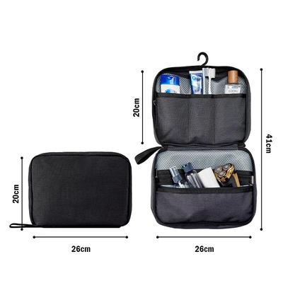 Foldable Travel Toiletry and Makeup Organizer Bag