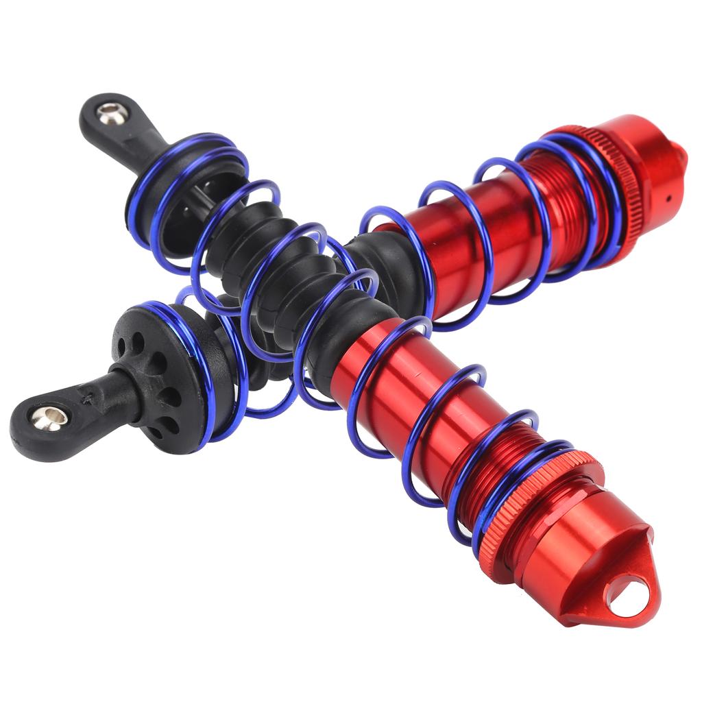 Aluminium Alloy Metal Rear Shock Absorbers for 1/8 Scale RC Car Truck Universal RC PartsRed