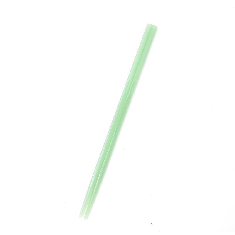 Pure Jade Crystal Chopsticks: Lead-Free, High-Temperature Resistant, Easy To Clean, Creative Design, 23cm, Multi-Style Options for Home & Hotel Use.