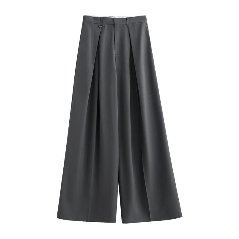 Chuyu Women's Designed Slimming Wide-Leg Casual Pants